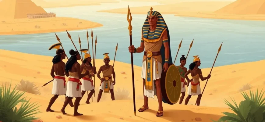 Películas históricas sobre las guerras entre Egipto y Nubia