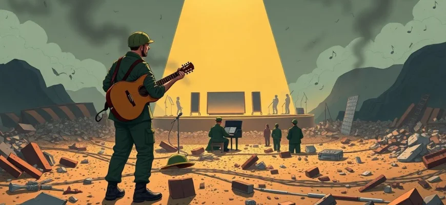 Películas de guerra con conciertos en el frente
