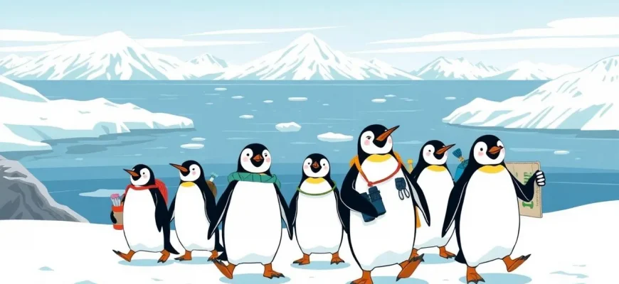 Películas familiares sobre la Antártida