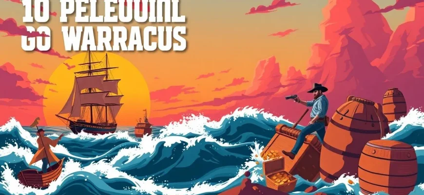 10 Películas de Westerns con Barcos