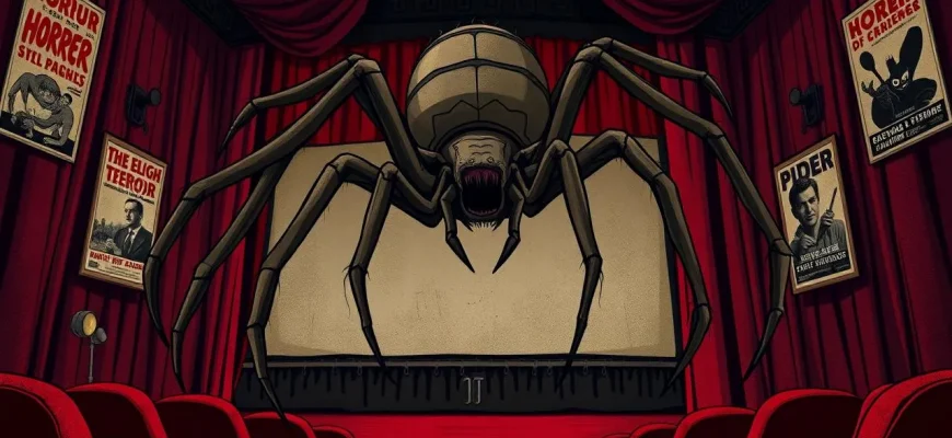Películas de terror con arañas