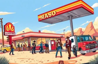 10 Películas de Western sobre Gasolineras