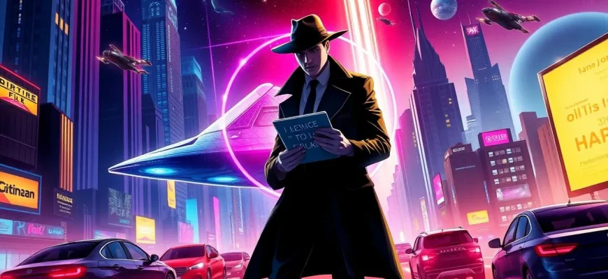 Películas de detectives en guerras espaciales