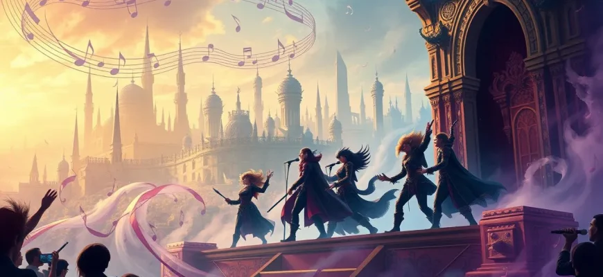 Películas de fantasía sobre bandas de rock