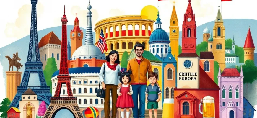 Películas familiares sobre Europa