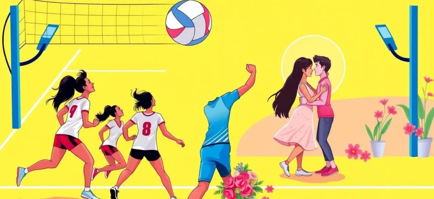 Películas de Romance y Voleibol: Amor en la Cancha