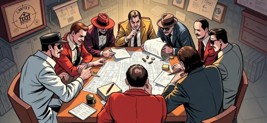 Películas de crimen sobre reuniones de ladrones