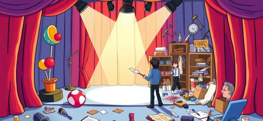 10 Películas Cómicas sobre Actuaciones