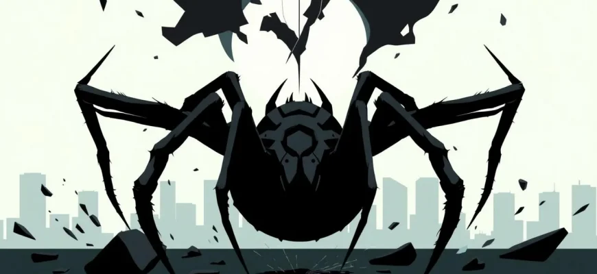 Películas de acción con arañas