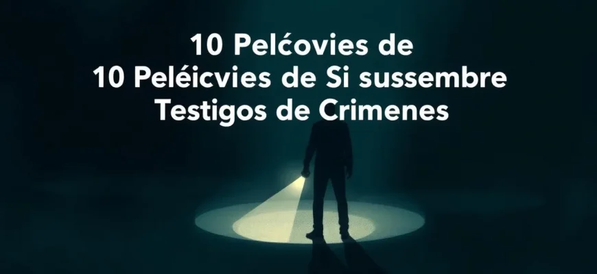 Películas de Suspenso sobre Testigos de Crímenes