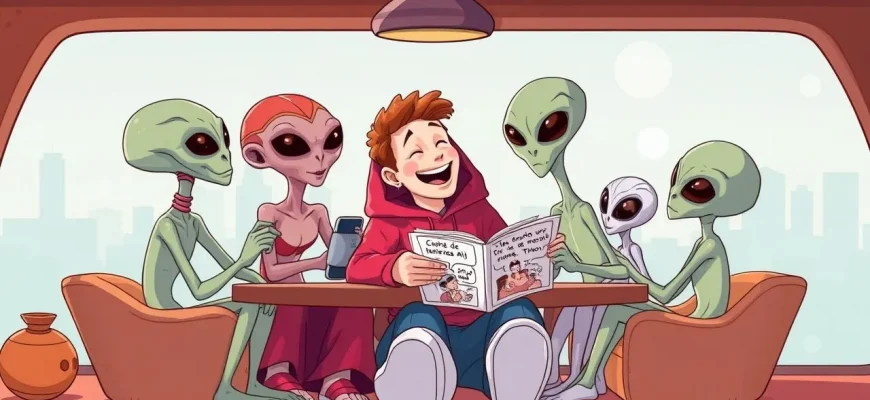 Comedias con alienígenas amigables