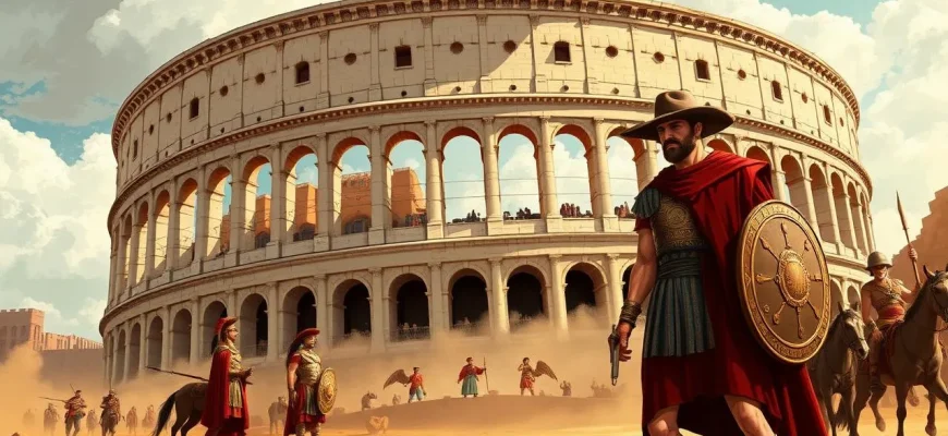 Películas de vaqueros sobre la antigua Roma