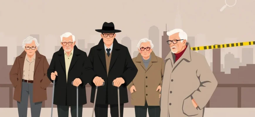 10 Películas Detectivescas con Jubilados