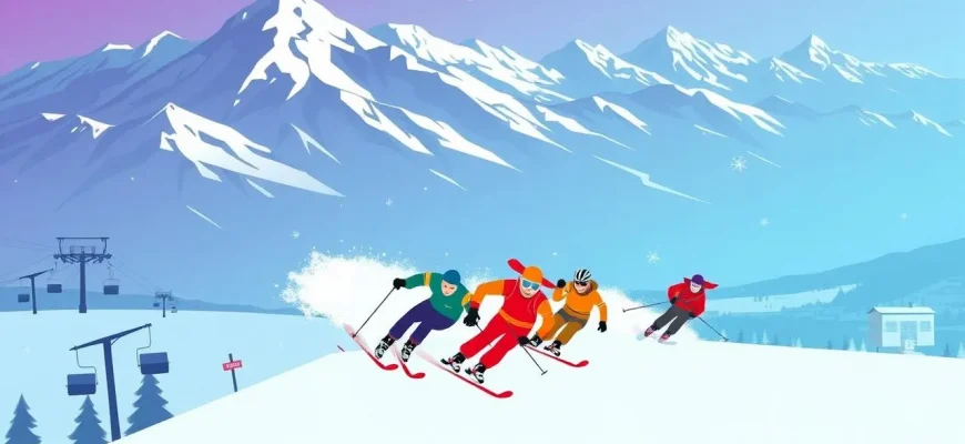 Películas de Acción en Estaciones de Esquí