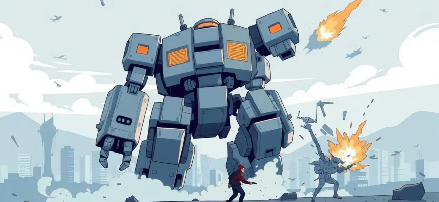 Películas de acción con gigantes robots