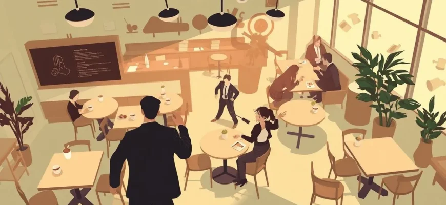 Películas de acción en cafeterías