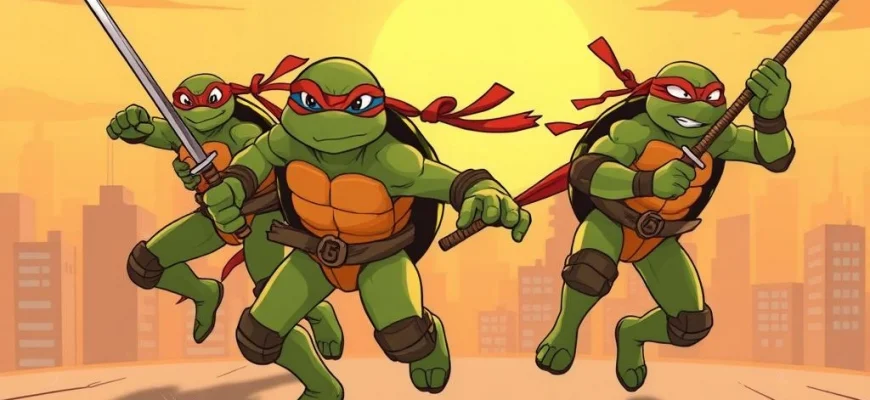 10 producciones similares a las Tortugas Ninja
