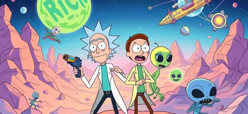 Descubre 10 series y películas similares a Rick y Morty