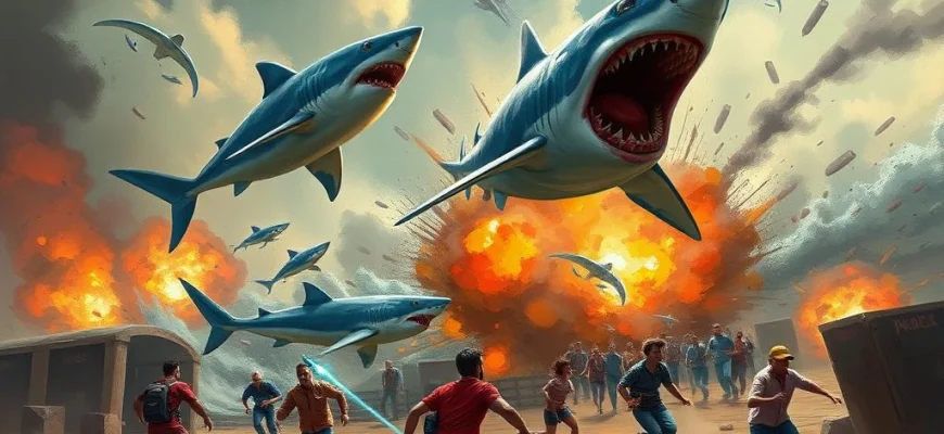Películas y series similares a 'Sky Sharks'