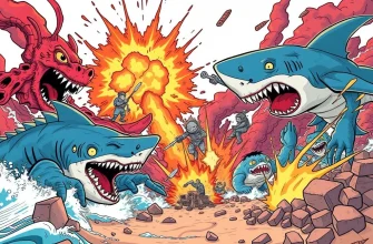 10 películas similares a El ataque del tiburón de tres cabezas