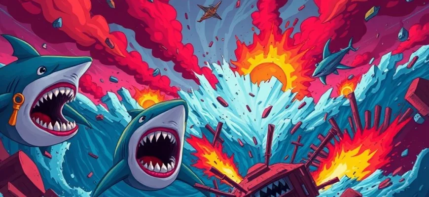 10 películas y series como Sharknado para fans del caos