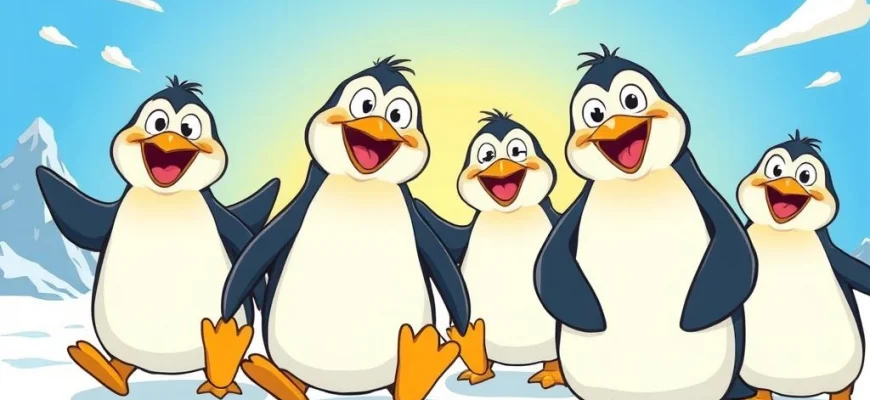Películas y series como Los pingüinos de Madagascar