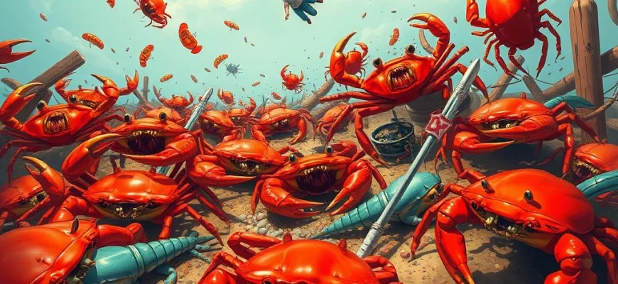 10 títulos similares a Cangrejos asesinos que no te puedes perder