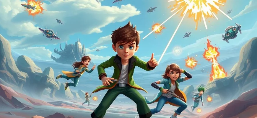 Descubre 10 producciones similares a Ben 10 vs. the Universe