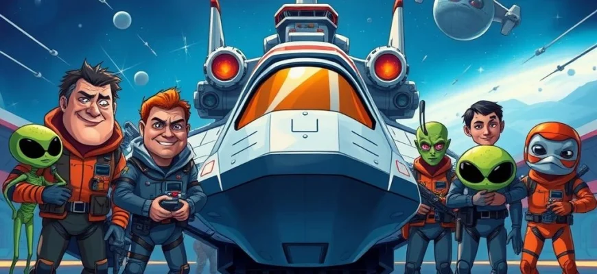 10 producciones similares a Héroes fuera de órbita para fans del espacio y la comedia